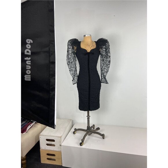 Climax Karen Okada for David Howard Iconic Design Little Black Dress Collectible - Picture 7 of 11